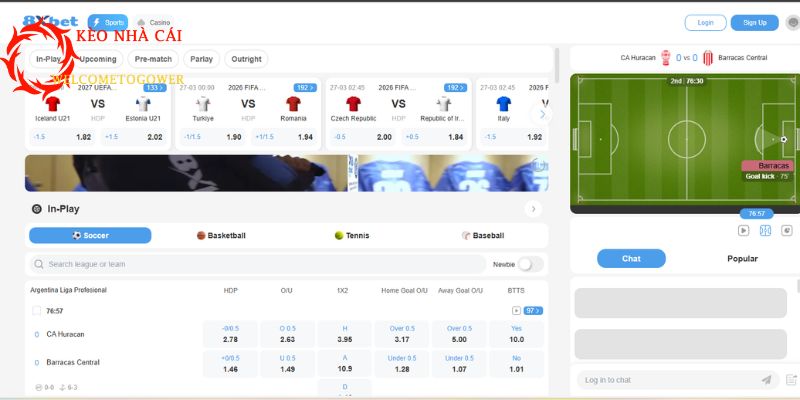 ưu điểm của nhà cái 8xbet